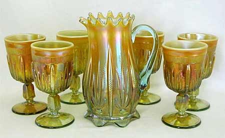 Cactus Set of Four Glass Cups